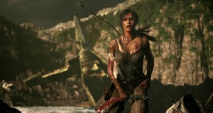 By the end of the game, Lara is beat to shit and stronger than ever. 