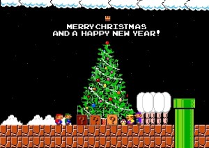 christmas mario